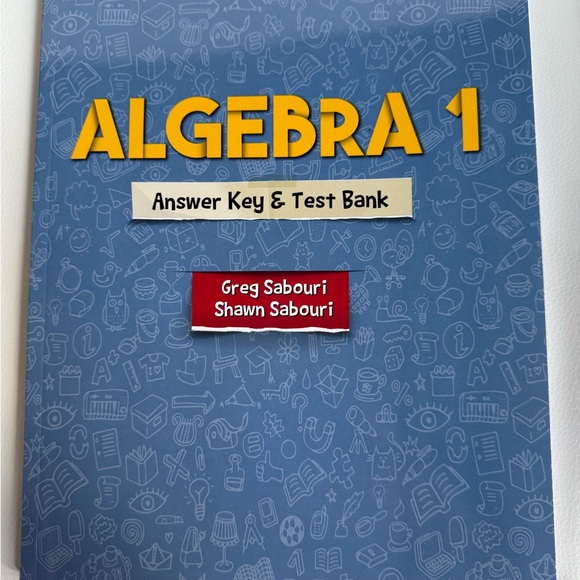 Algebra 1 Answer Key & Test Bank Teaching Textbooks - Picture 1 of 5